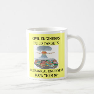 Mug Les ingénieurs CIVILS établissent des cibles,