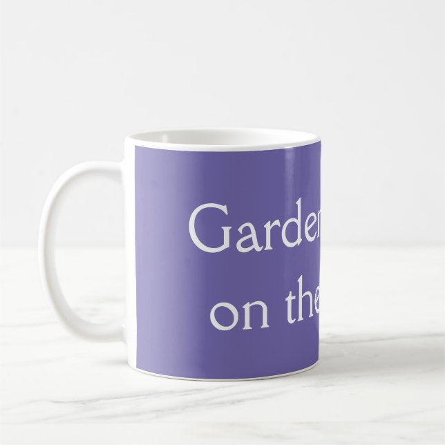 Mug Les jardiniers le font à genoux (Gauche)