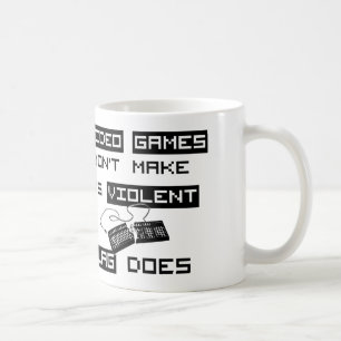 Mug Les jeux vidéo ne nous rendent pas violents