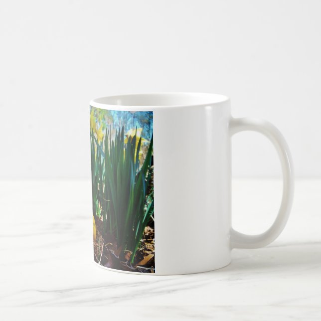 Mug Les jonquilles jaunes et un oeuf de Pâques jaune (Droite)