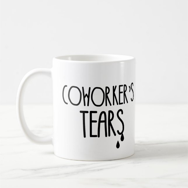 Mug Les larmes de Coworker (Gauche)
