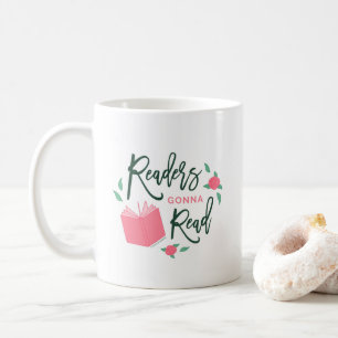Mug Les lecteurs vont lire la floraison des livres