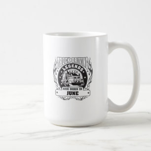 Mug Les Légendes De La Conduite De Camions Sont Nées E
