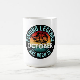 MUG LES LÉGENDES DE PÊCHE SONT NÉES EN OCTOBRE