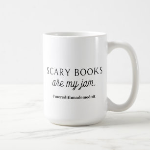 Mug Les livres d'horreur sont ma confiture.