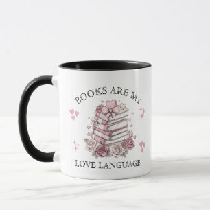 Mug Les livres sont mon langage de l'amour Saint-Valen