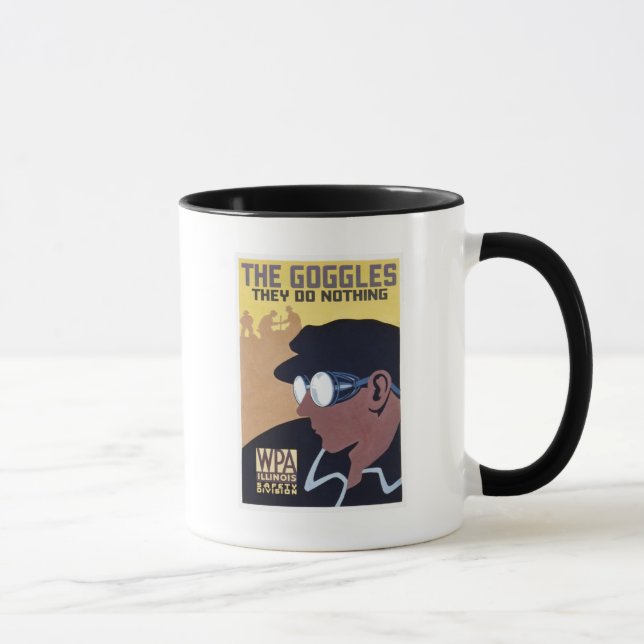 Mug les lunettes ils ne font rien (Droite)