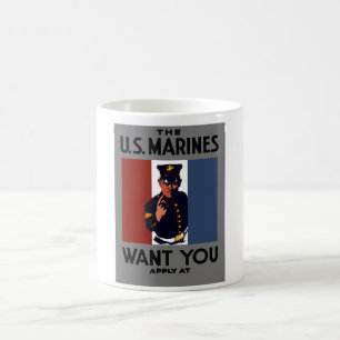 Mug Les marines des États-Unis vous veulent