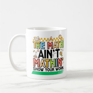 Mug Les maths ne sont pas drôles Cadeaux de rentrée sc
