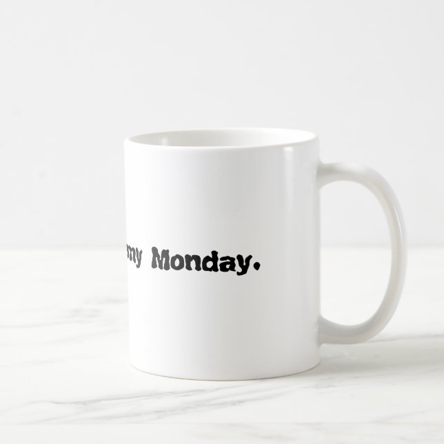 Mug Les matins sont mon lundi (Droite)