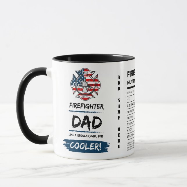 MUG LES MEILLEURS CADEAUX DE FIREFIGHTER POUR LA RETRA (Gauche)