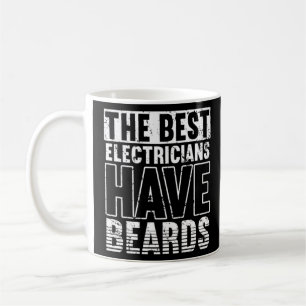 Mug Les meilleurs électriciens ont des barbes Tension 