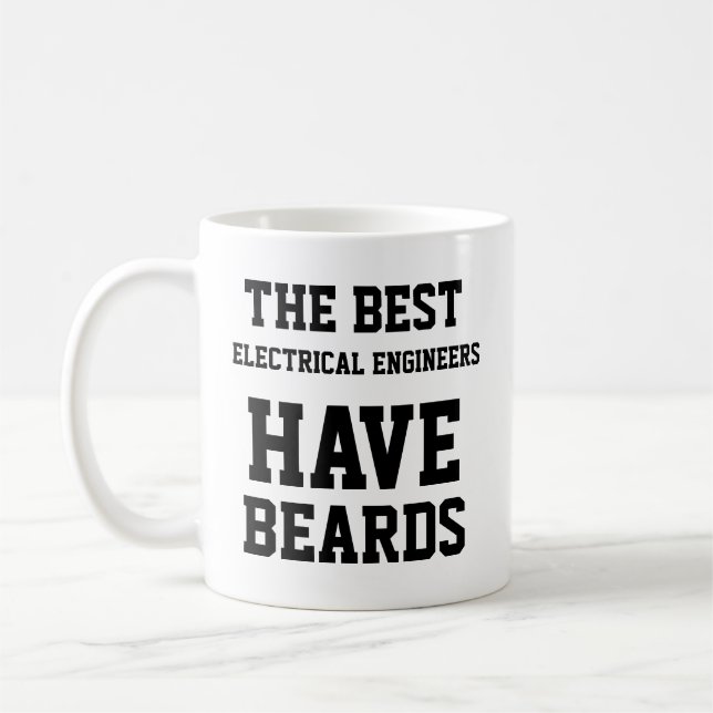Mug Les Meilleurs Ingénieurs Électriques Ont Des Porte (Gauche)