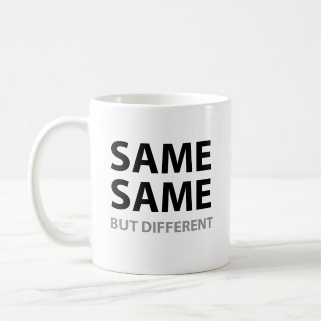 Mug Les MÊMES MÊMES mais différent (Gauche)