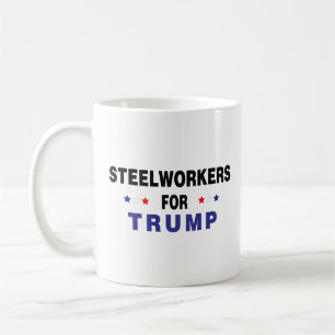 Mug Les métallurgistes pour Trump
