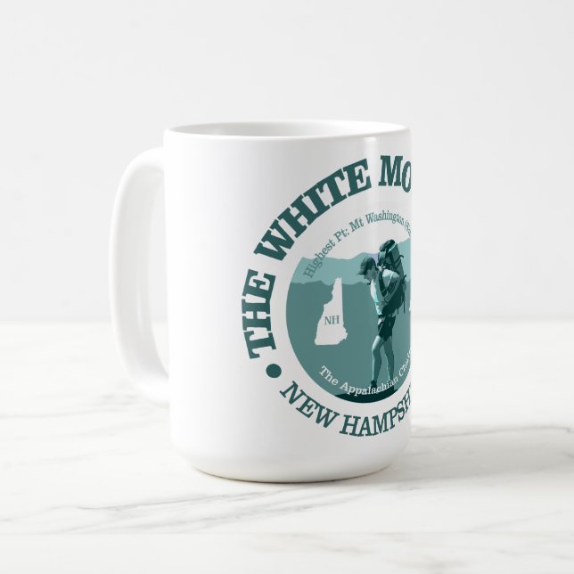 Mug Les Montagnes Blanches (T) (Devant gauche)