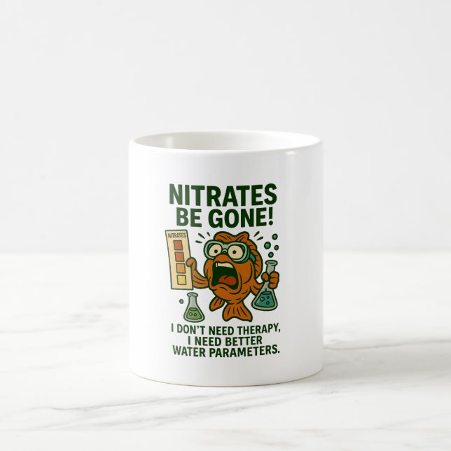 Mug Les Nitrates Sont Partis ! - Funny Water Paramariu (Centre)