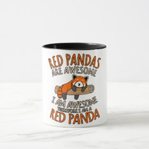 Mug Les Pandas Rouges Sont Des Animaux De Compagnie Am