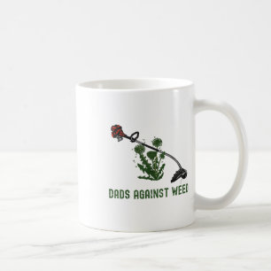 Mug Les papas contre la mauvaise herbe Drôle Papa plai