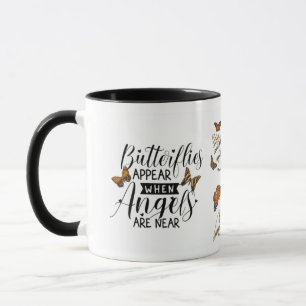 Mug Les Papillons Apparaissent Lorsque Les Anges Sont 