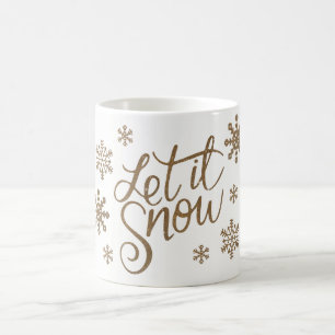 Mug Les parties scintillantes élégantes d'or l'ont