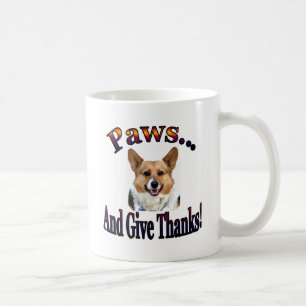 Mug Les pattes et donnent des mercis