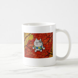 Mug Les pattes ici attaquent "la dernière feuille "