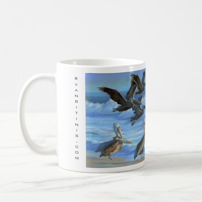 Mug Les pélicans de Ventura (Gauche)