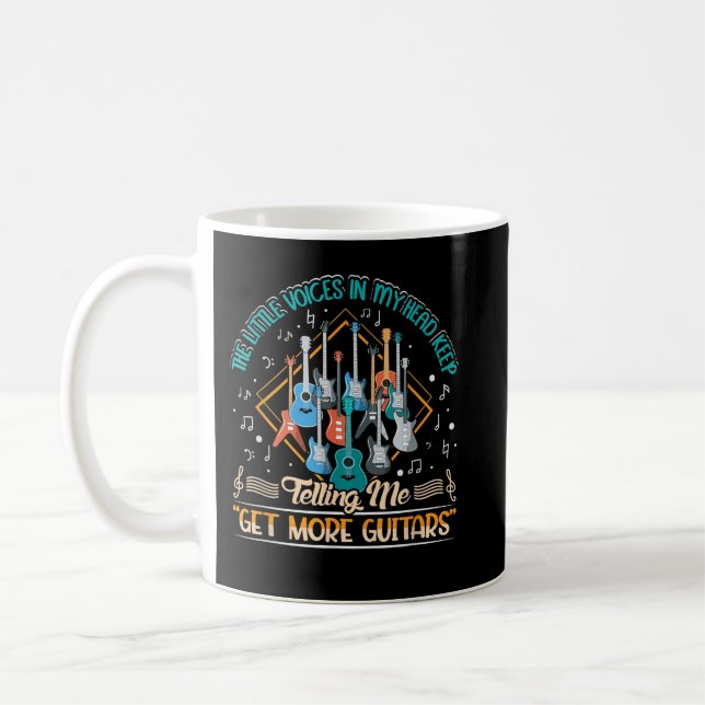 Mug Les petites voix dans ma tête me sentant obtenir p (Gauche)