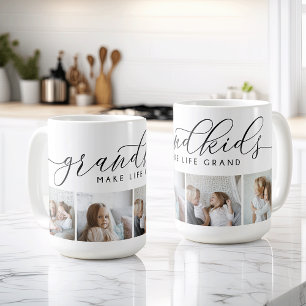 Mug Les petits font la vie grand   4 Collage photo