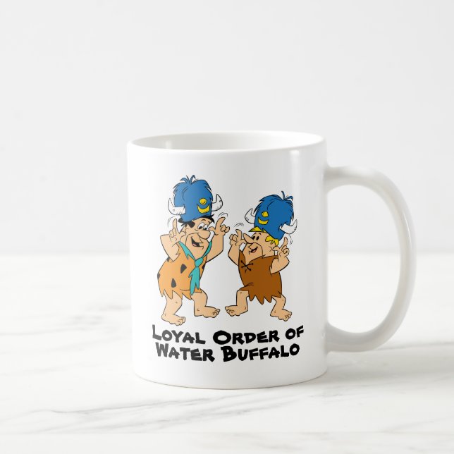 Mug Les Pierrafeu | Buffles d'eau Fred & Barney (Droite)