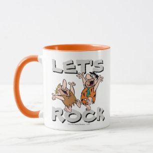 Mug Les Pierrafeu Fred & Barney - Let's Rock