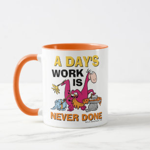 Mug Les Pierrafeu  Maison de nettoyage de Dino