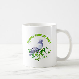 Mug Les pigeons chauffent mon coeur