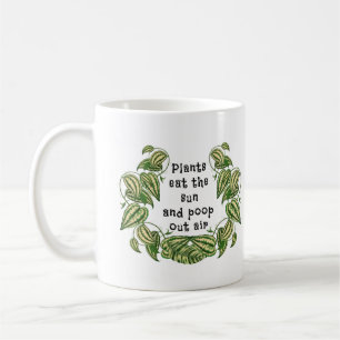 Mug Les plantes peuvent manger le soleil et jeter la c