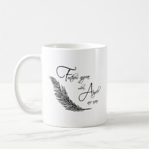 Mug Les Plumes Apparaissent Lorsque Les Anges Sont Prè