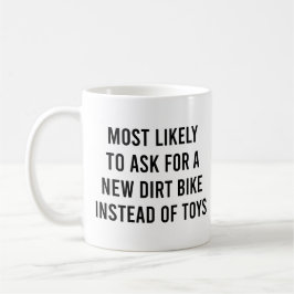 Mug Les plus susceptibles de demander un nouveau vélo