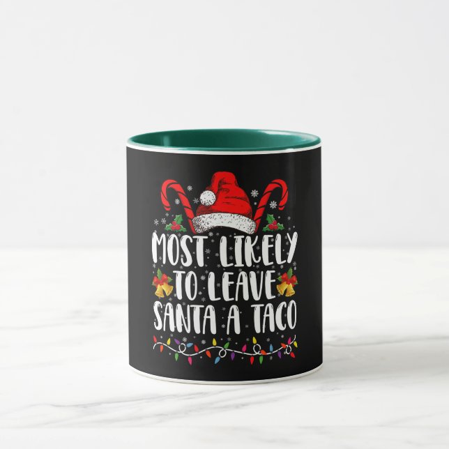 Mug Les Plus Susceptibles De Quitter Père Noël Un Noël (Centre)
