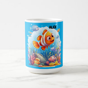 MUG LES POISSONS COLORÉS