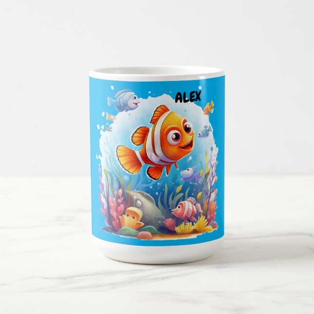 MUG LES POISSONS COLORÉS (Centre)
