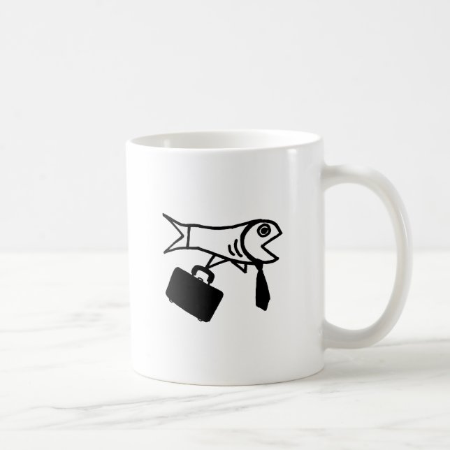 Mug Les poissons d'entreprise (Droite)