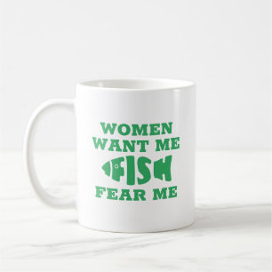 Mug Les poissons me font peur