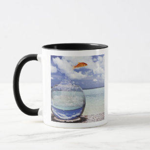Mug Les poissons sautant de l'aquarium