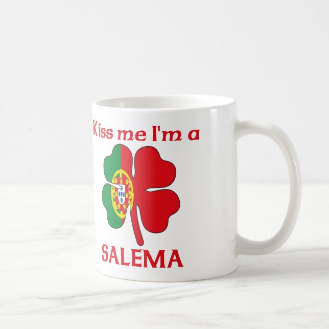 Mug Les Portugais personnalisés m'embrassent que je (Droite)