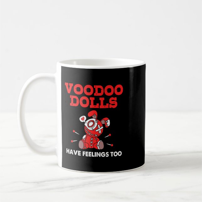 Mug Les Poupées Emo Voodoo Ont Le Sentiment D'Hallowee (Gauche)