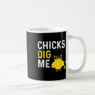 Mug Les poussins me creusent Joyeux Oeufs de Pâques Ch