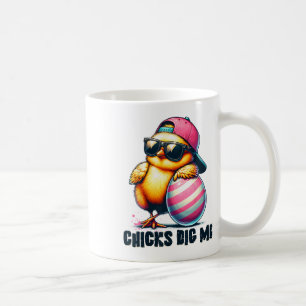 Mug Les Poussins Me Creusent Pâques Drôle Pour Les Gar