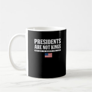 Mug Les présidents ne sont pas des rois Drapeau USA Pa