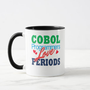 Mug Les programmeurs Cobol adorent les points