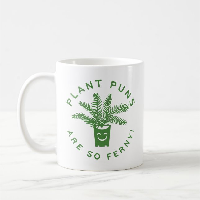 Mug Les Puns plantes Sont Si Fermes (Gauche)